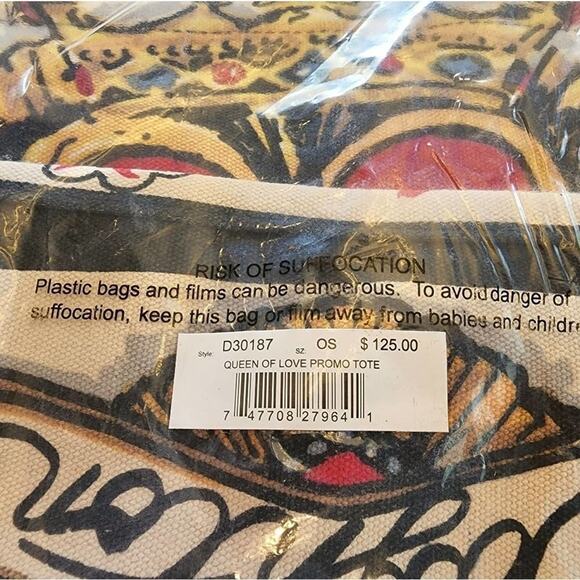 Brighton x Tom Clancy Queen of‎ Love promo tote bag new!!! - Picture 2 of 14